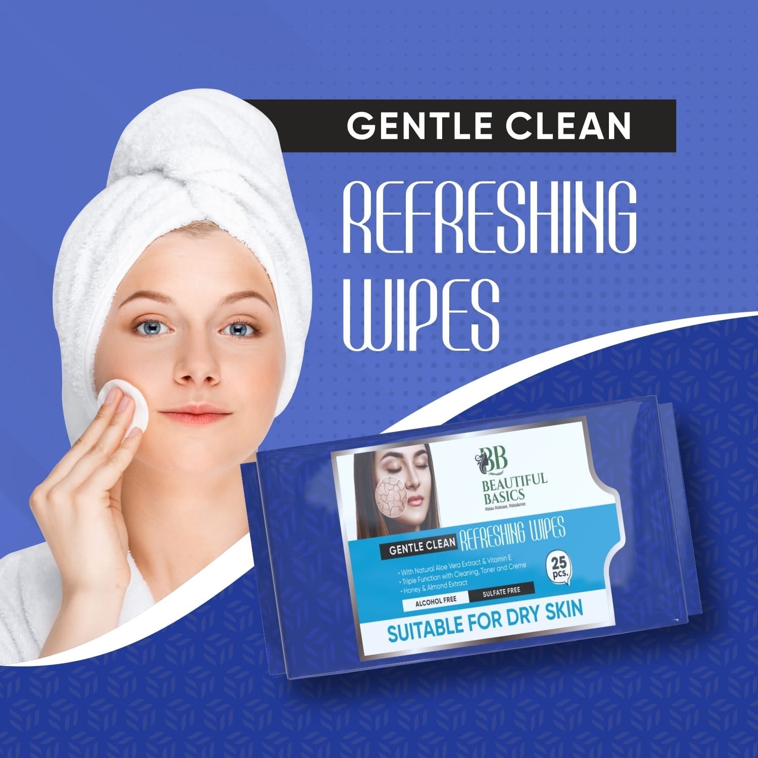 Refreshing Wet Wipes for Face | Facial Cleansing | Refreshing & Skin Hydration| Soothing for skin | pH Balance & Alcohol Free | Nourishing with Fruit extract | 25 Wipes Refreshing Wet Wipes for Face | Facial Cleansing | Refreshing & Skin Hydration| Soothing for skin | pH Balance & Alcohol Free | Nourishing with Fruit extract | 25 Wipes